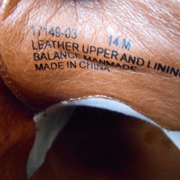 Florsheim Comfortech Brown Leather Oxford Shoes Lace Up Dot Matrix System-14M - Picture 6 of 9